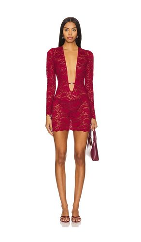 Violetta Sheer Mini Dress in . Taglia M, S, XS, XXS - superdown - Modalova