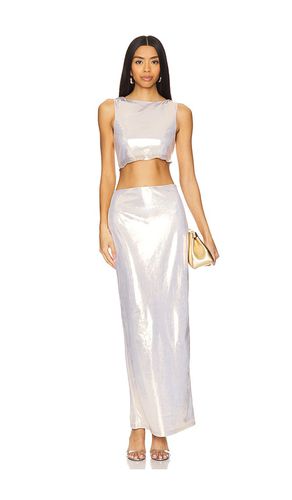 Conjunto maxi pearl en color oro metálico talla L en - Metallic Gold. Talla L (también en M, S, XL, XS, XXS) - superdown - Modalova