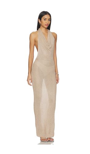 Brylee Knit Drape Maxi Dress in . Size S. Also in M, L - superdown - Modalova
