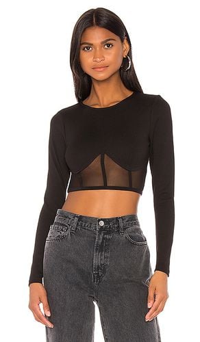 Alexia Mesh Crop Top in . Taglia XXS - superdown - Modalova