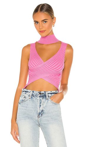 Alora wrap top en color fucsia talla L en - Fuchsia. Talla L (también en M) - superdown - Modalova