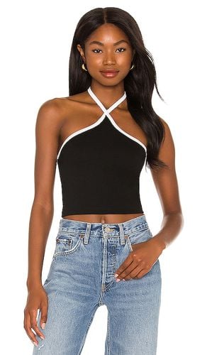 Sirena Contrast Halter Top in . Size S, XS - superdown - Modalova