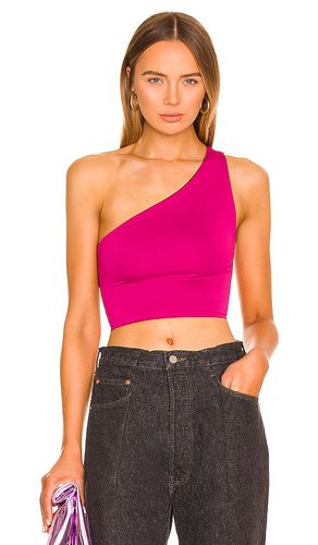 Olivia lace up top en color fucsia talla S en - Fuchsia. Talla S (también en XS) - superdown - Modalova