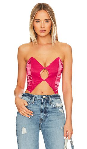 Clara cut out top en color rosado talla S en - Pink. Talla S (también en XL, XS) - superdown - Modalova