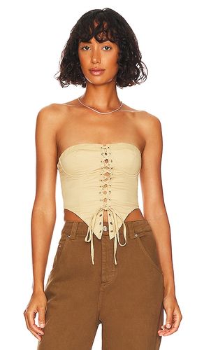 Ashlyn Lace Up Top in . Size M - superdown - Modalova