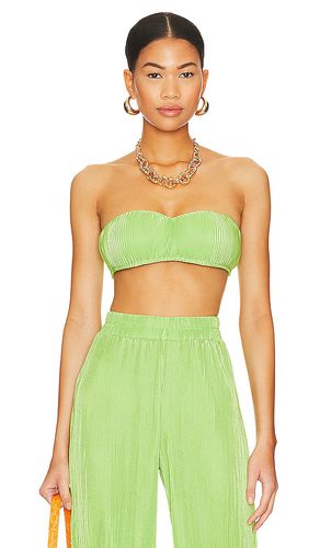 Alana crop top en color verde talla L en - Green. Talla L (también en M, S) - superdown - Modalova