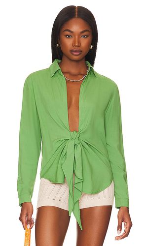 Jordyn Tie Front Top in . Taglia XS - superdown - Modalova