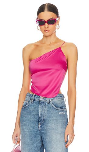 Gianna backless top en color fucsia talla L en - Fuchsia. Talla L (también en M) - superdown - Modalova