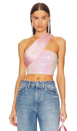 Gea Asymmetrical Crop Top in . Taglia S, XS - superdown - Modalova