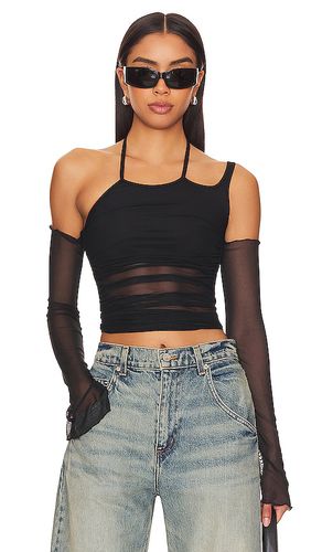 Cruz mesh top en color talla L en - Black. Talla L (también en M) - superdown - Modalova