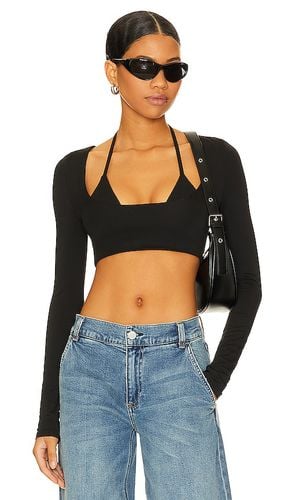 Ryker crop top en color talla M en - Black. Talla M (también en L, S, XL) - superdown - Modalova