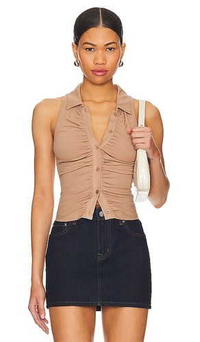 Rina Ruched Top in . Taglia L, S, XS, XXS - superdown - Modalova