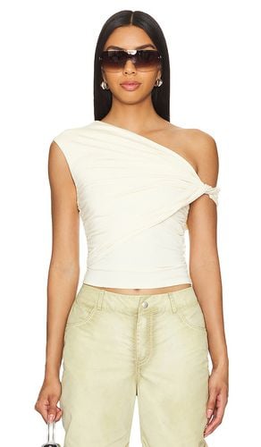 Alessia top en color talla L en - Cream. Talla L (también en M, S, XL, XS, XXS) - superdown - Modalova