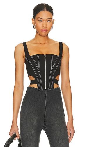 Draya corset top en color talla L en - Black. Talla L (también en M, S, XS) - superdown - Modalova