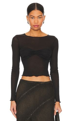 Oliana top en color talla L en - Black. Talla L (también en M, S) - superdown - Modalova