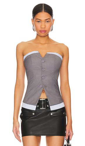 Imogen top en color talla L en - Grey. Talla L (también en M, S, XL) - superdown - Modalova