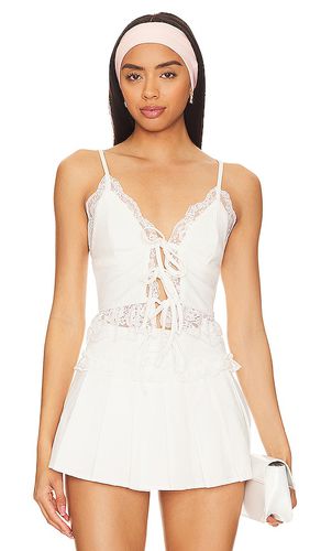 Avery Lace Top in . Taglia XL - superdown - Modalova