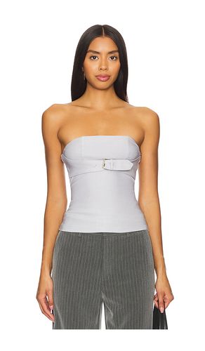 Capri strapless top en color claro talla L en - Light Grey. Talla L (también en M, XL) - superdown - Modalova