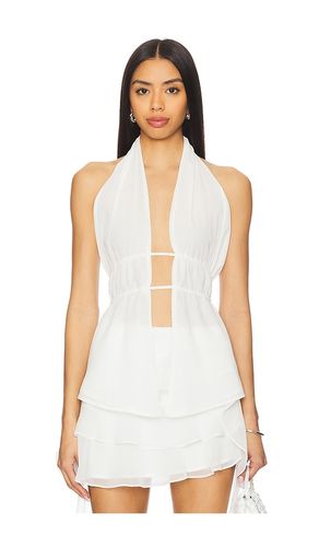 Top halter wren en color talla L en - White. Talla L (también en M, S, XL, XS, XXS) - superdown - Modalova