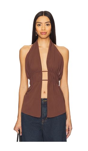 Wren top en color talla L en - Brown. Talla L (también en M, S, XL, XS) - superdown - Modalova