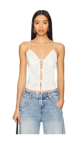 Anahi cami top en color blanco talla L en - White. Talla L (también en M, S, XL, XS, XXS) - superdown - Modalova