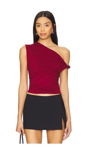 Alessia top en color burgundy talla L en - Burgundy. Talla L (también en M, S, XS) - superdown - Modalova