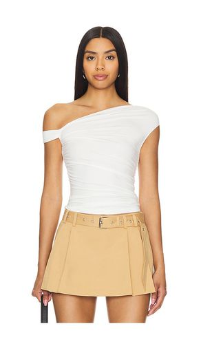 X maggie macdonald moxie top en color talla L en - White. Talla L (también en M, S, XS) - superdown - Modalova