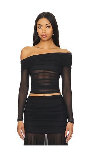 Kami off shoulder top en color talla L en - Black. Talla L (también en M, S, XL, XS, XXS) - superdown - Modalova