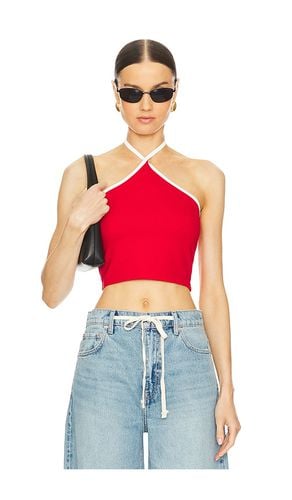 Sirena Contrast Halter Top in . Taglia M, S, XL, XS, XXS - superdown - Modalova