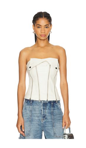 Dani Faux Leather Corset in . Taglia S, XS - superdown - Modalova