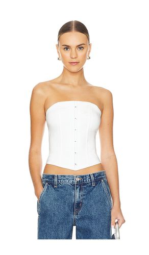 Jordyn corset top en color talla L en - White. Talla L (también en M, S, XS) - superdown - Modalova