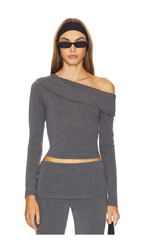 Jordy off shoulder top en color talla L en - Grey. Talla L (también en M, S, XL, XS) - superdown - Modalova