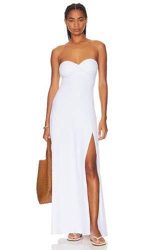 Vestido cruzado al frente en color blanco talla L en - White. Talla L (también en M, S, XL) - Susana Monaco - Modalova