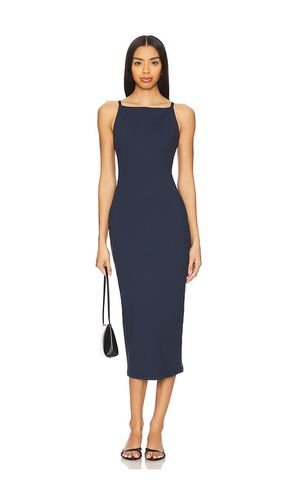 Vestido midi en color azul marino talla L en - Navy. Talla L (también en M, S, XL, XS) - Susana Monaco - Modalova