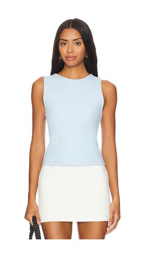 Crew sleeveless top en color bebe azul talla M en - Baby Blue. Talla M (también en S, XL, XS) - Susana Monaco - Modalova