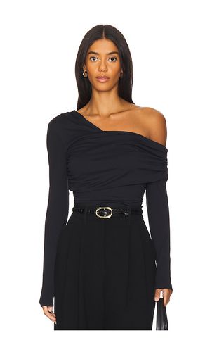 One Shoulder Off Shoulder Long Sleeve Top in . Taglia XS - Susana Monaco - Modalova