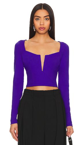 Corset Long Sleeve Top in . Taglia XS - Susana Monaco - Modalova