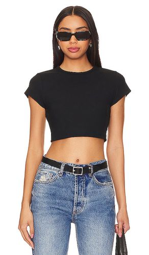 CROPPED-T-SHIRT MIT RIPPSTRUKTUR in . Size M, S, XL, XS - Susana Monaco - Modalova