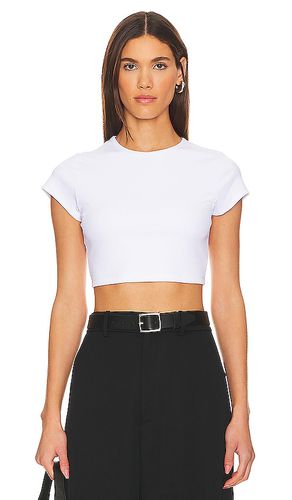 CROPPED-T-SHIRT MIT RIPPSTRUKTUR in . Size M, S, XL - Susana Monaco - Modalova