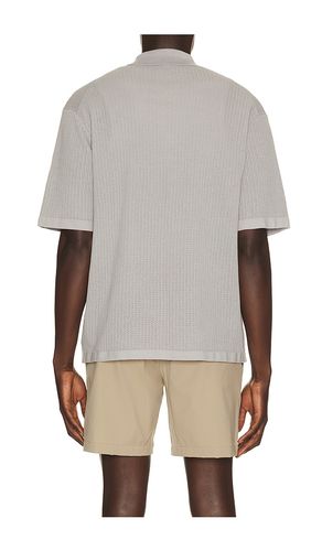 Cotton Mesh Button Down Shirt in . Taglia S. Also in M, XXL/2X - Theory - Modalova
