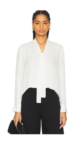 Open Neck Tie Blouse in . Taglia M, S, XL, XS - Theory - Modalova