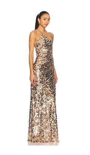 Paillette One Shoulder Gown in . Taglia 0. Also in 6 - The Sei - Modalova