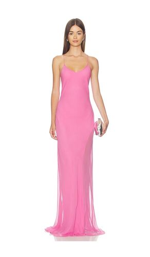 Cami Gown With Slit And Cape in . Taglia 0. Also in 2, 4, 6, 8 - The Sei - Modalova