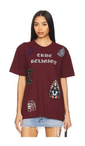 Camiseta en color burgundy talla L en - Burgundy. Talla L (también en M, S, XL/1X, XXL/2X) - True Religion - Modalova