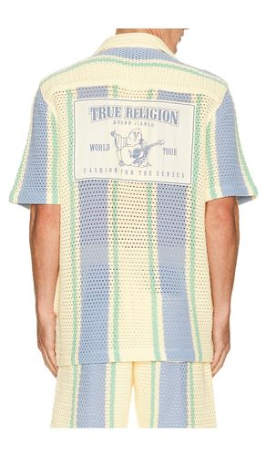 Short Sleeve Knit Stripe Shirt in . Size M. Also in L - True Religion - Modalova