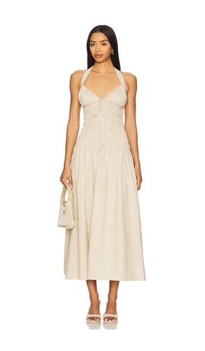 Vestido liya en color neutral talla L en - Neutral. Talla L (también en M, S, XL, XS, XXS) - Tularosa - Modalova