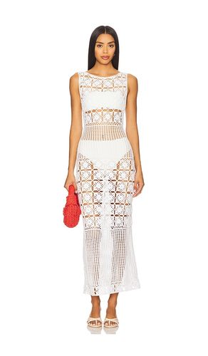 Mikio Crochet Midi Dress in . Size L. Also in M, S, XL, XS, XXS - Tularosa - Modalova