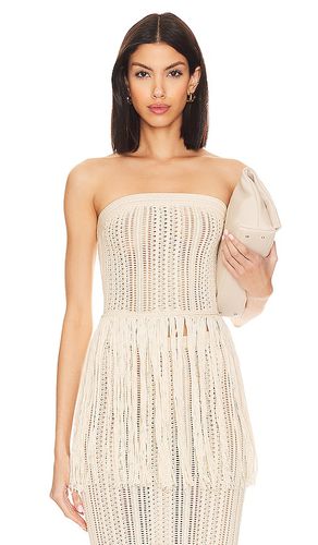 Celestie Fringe Tube Top in . Size M, S - Tularosa - Modalova