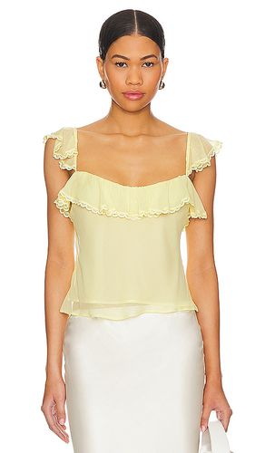 Taylor top en color amarillo talla L en - Yellow. Talla L (también en M, XL, XS) - Tularosa - Modalova