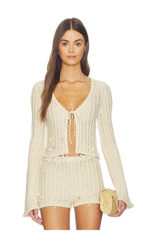 Nori Shell Embellished Cardigan in . Size S. Also in L - Tularosa - Modalova